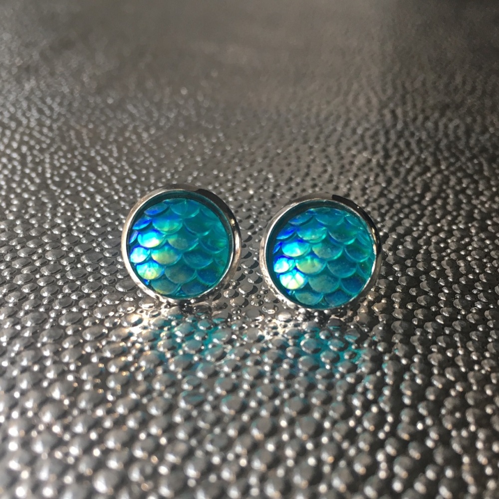 Mermaid Scale Earrings